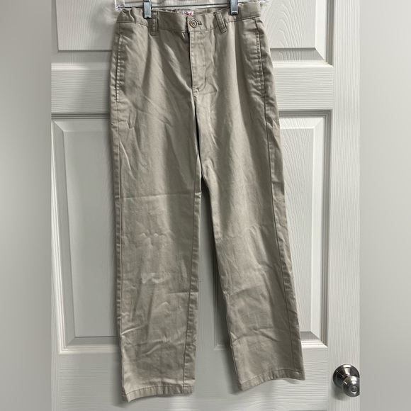 Cat & Jack Other - Cat & Jack Girls Khaki School Uniform Pants w/ Adjustable Waist - Size 14 - VGUC